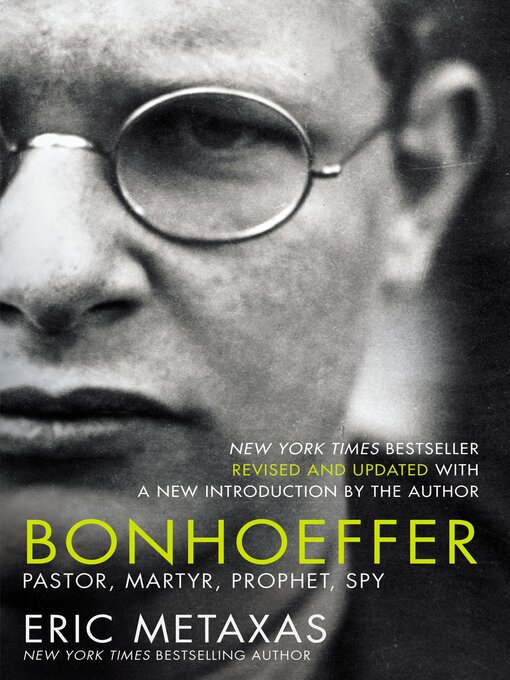 Title details for Bonhoeffer by Eric Metaxas - Wait list